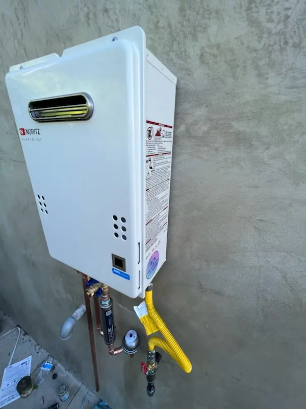 Tankless water heater installation for Lenox homes